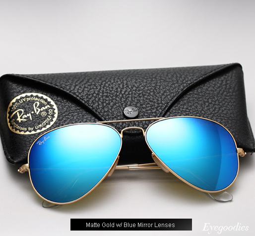 ray ban goggles blue colour