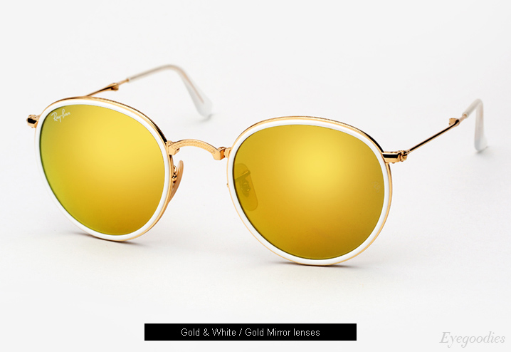 white and gold ray bans \u003e Up to 67% OFF 