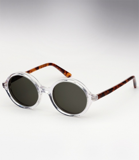 Han Doc Sunglasses Clear Amber Tortoise