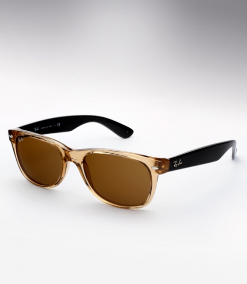 Ray Ban RB 2132 New Wayfarer - Honey / Black