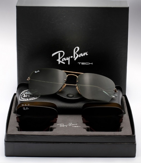 Ray Ban RB 3461 Caravan Flip Out Sunglasses