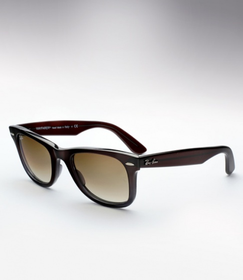 Ray Ban RB 2140 Wayfarer - Brown Gradient Grey